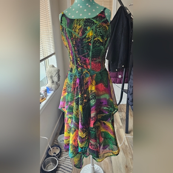 Vibrant Multicolor Dress - Picture 8 of 11